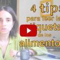 leer las etiquetas de los alimentos