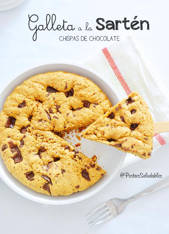 galletas a la sartén saludables