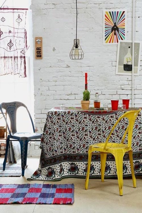 comedor boho