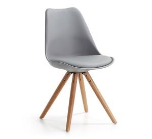 Silla de comedor gris