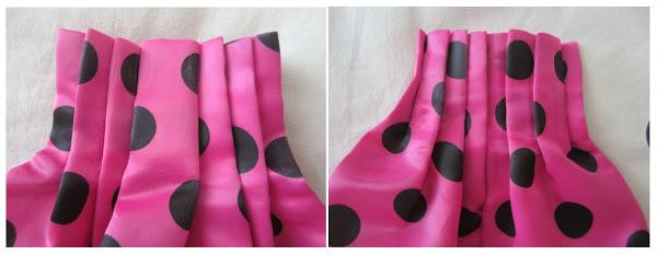 mis nancys, mis peques y yo, vestido alta costura Nancy detalle pliegues
