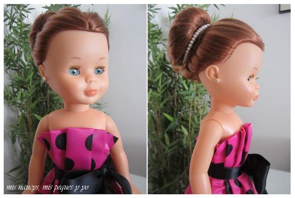mis nancys, mis peques y yo, vestido alta costura Nancy detalles