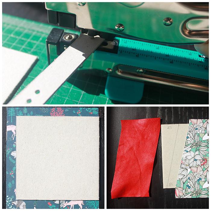 Hacer las perforaciones del album