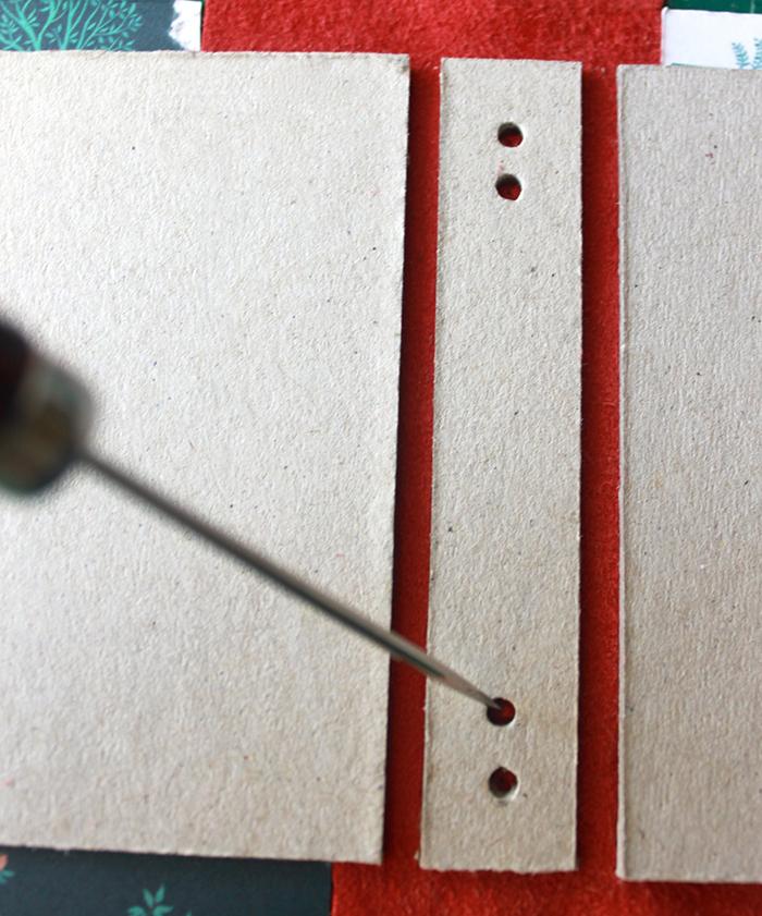 HAcer los agujeros de la piel