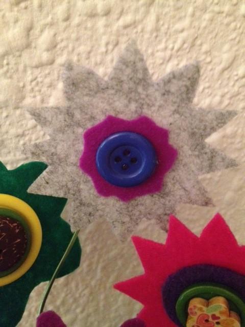 Cómo hacer flores de fieltro