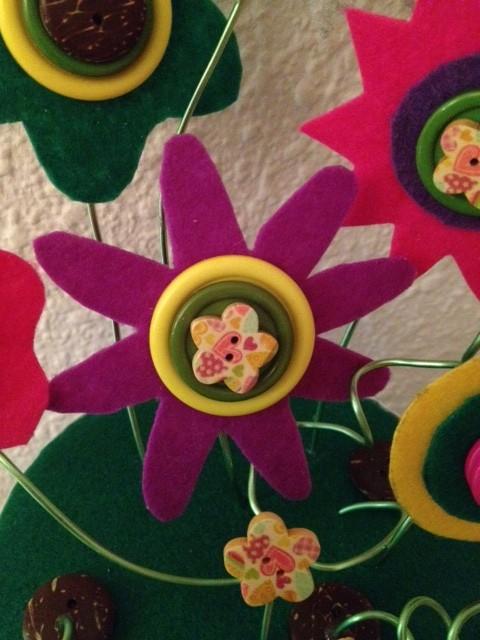 flores de fieltro paso a paso