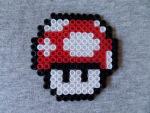 Champiñón Mario Bros - Hama Beads