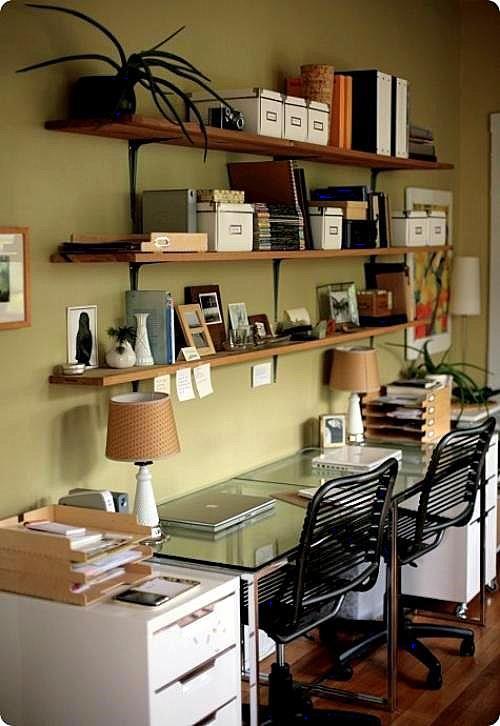 Decorar un despacho doble