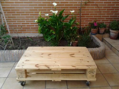 mesa de centro Terminada