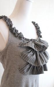 Renovar una camiseta con volantes_1