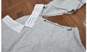 Renueva una camiseta con encajes_3