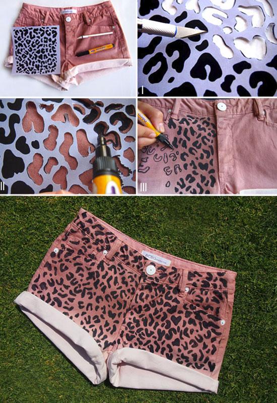 personalizar shorts shorts leopardo Personaliza tus shorts