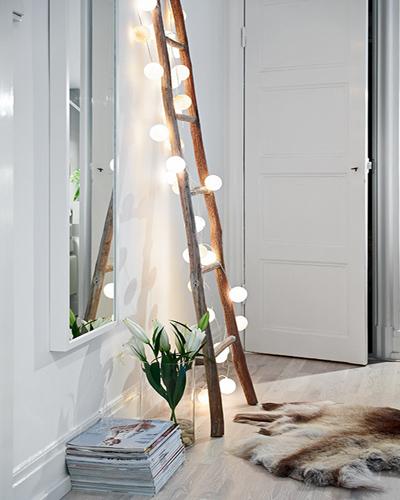 guirnalda de luces_escalera
