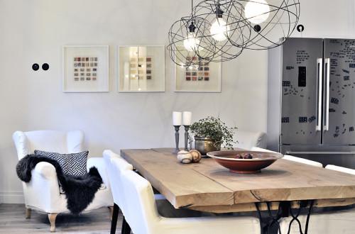 Detalle mesa de madera