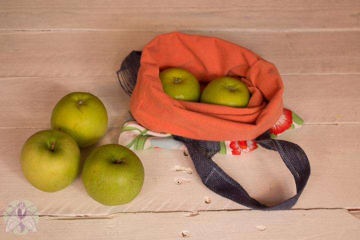 uso de la bolsa reversible