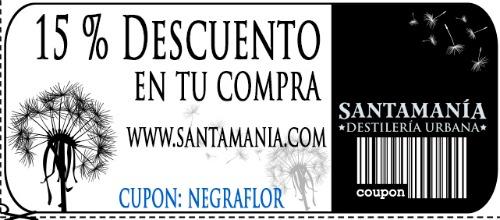 Cupón descuento Santamanía Negraflor