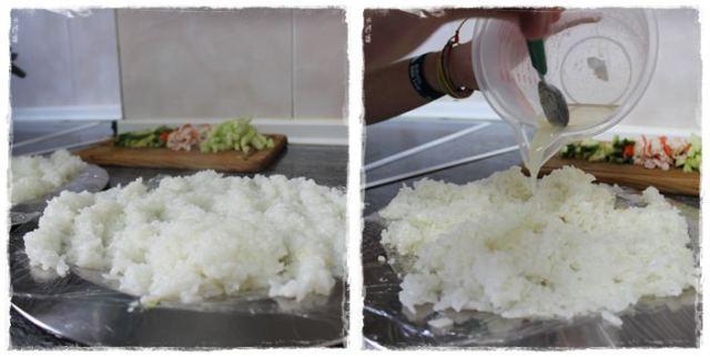 Hacer sushi en casa PASO5