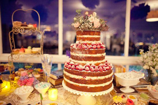 Naked Cakes La última tendencia en tartas de boda Bodas