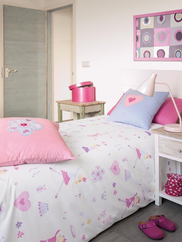 decoracion textil - decoracion infantil - habitaciones - princesas