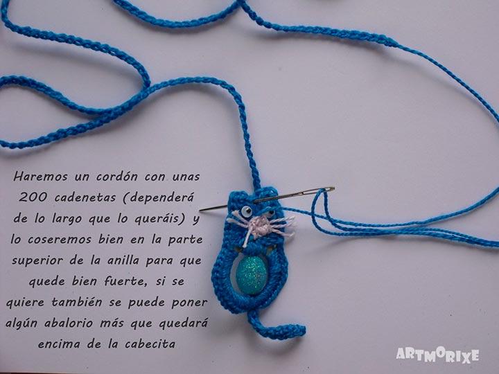 Paso 14 para hacer manualidad con chapas