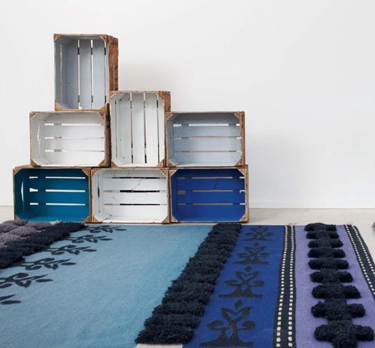 Decorar con cajas de madera.