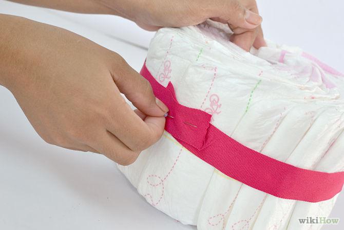 Triciclo de pañales paso a paso