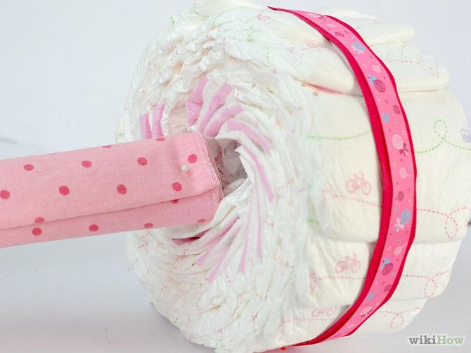 Triciclo de pañales paso a paso