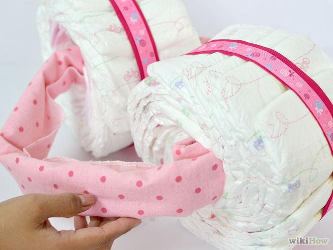 Triciclo de pañales paso a paso