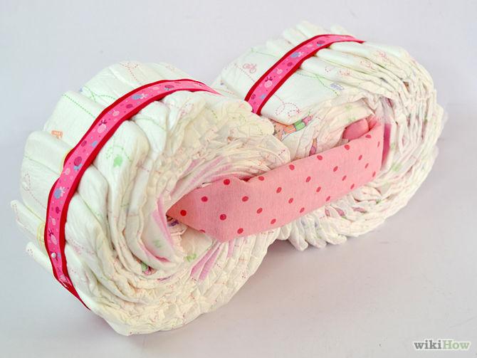 Triciclo de pañales paso a paso