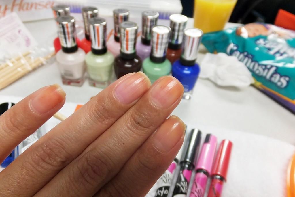 sally hansen cuidado uñas