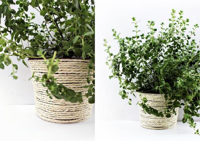 diy macetas con cuerda 4