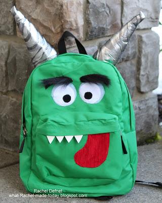 como hacer una mochila original