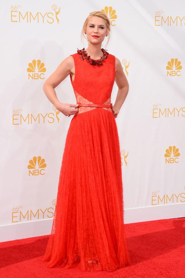 Las mejor (y peor) vestidas en los Emmy 2014 Claire Danes