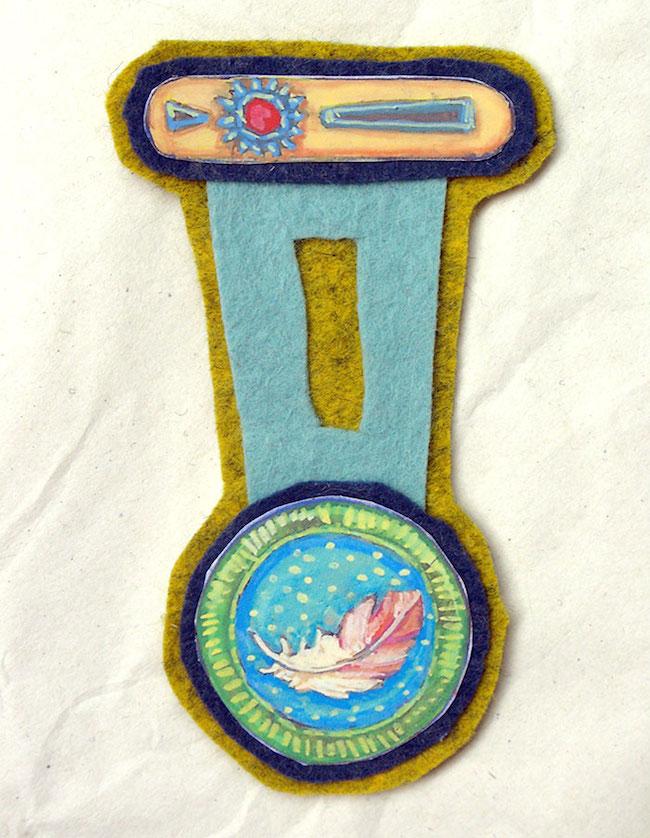 medallas niños fieltro 3