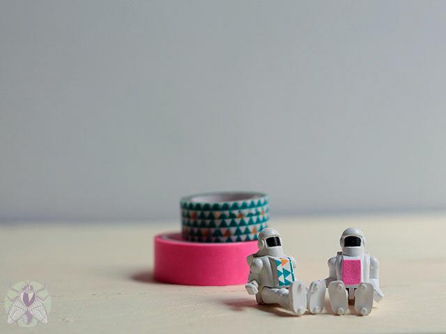 trajecito de washi tape