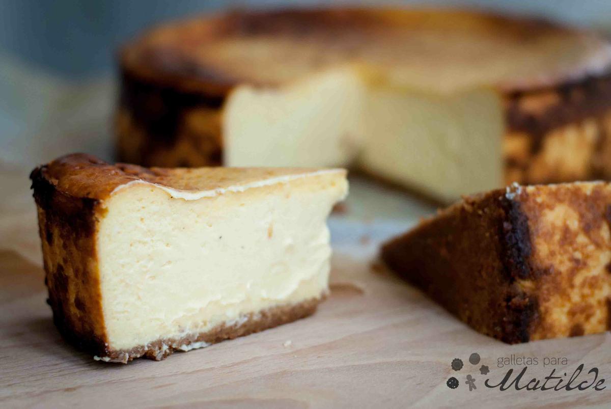 Tarta de queso New York cheesecake