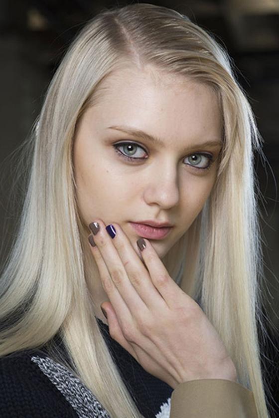 manicura bicolor