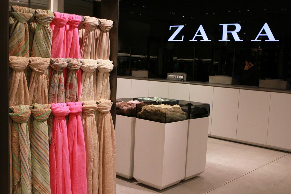 tienda zara Zara colocará chips en todas sus prendas