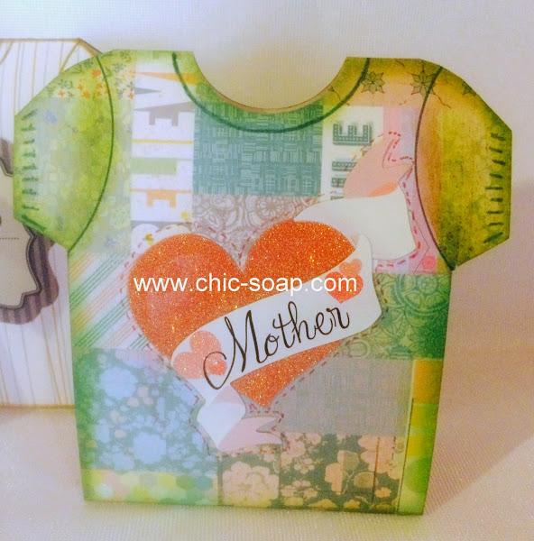 Foto envoltorio camiseta para mamá o día de la madre