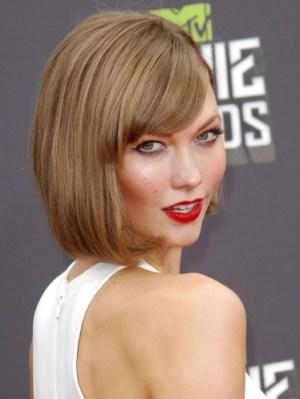 Anna Wintour corte Bob moldeado con flequillo
