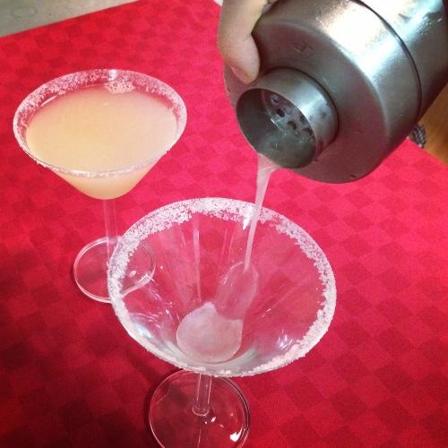 Sirviendo el Margarita