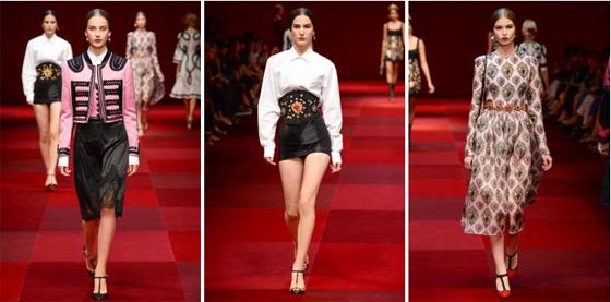 semanas de la moda milan dolce&gabanna