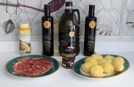 bacalao al horno con cebolla caramelizada