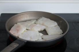 bacalao al horno en salsa de mermelada de tomate