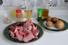 conejo asado al vino fino