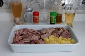 conejo asado al vino fino
