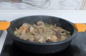 conejo asado al vino fino