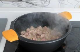 arroz caldoso de pavo y rape