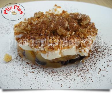 Dulce de cuajada y manzana