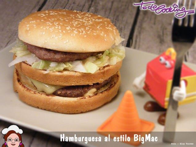Hamburguesa al estilo BigMac